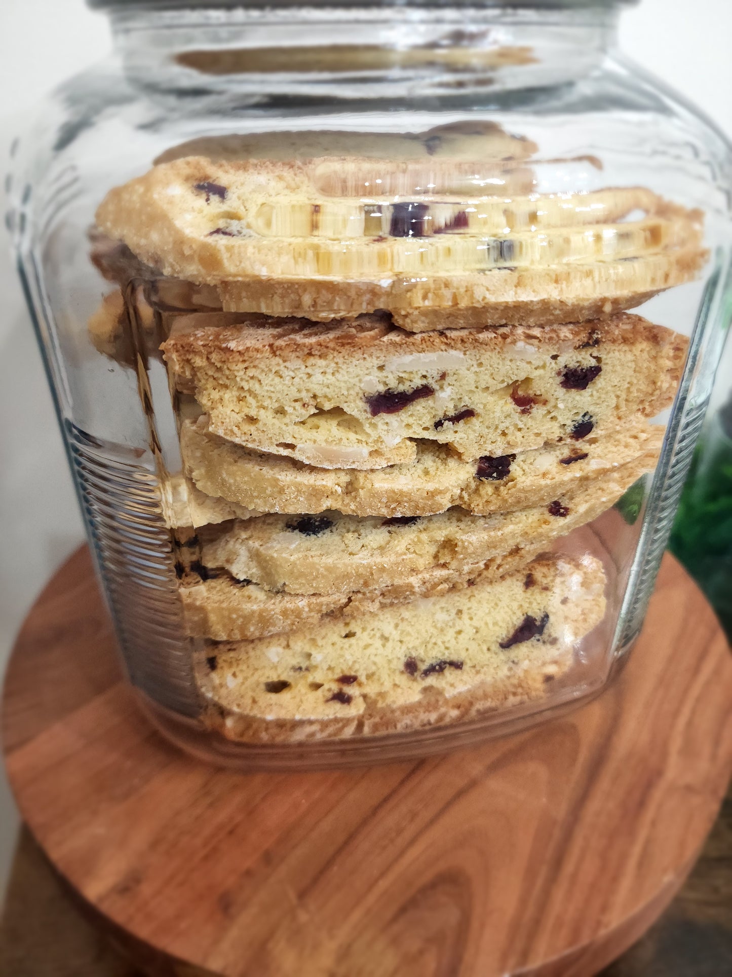 Cranberry Almond Biscotti